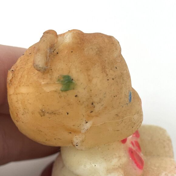 Vintage Gurley Candles Christmas Carolers Lot of 4 Wax Holiday Figures 1950's - Picture 15 of 16